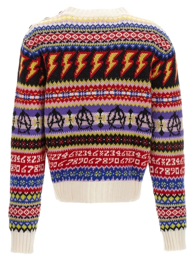 Shop Philosophy Maglione Jacquard Sweater, Cardigans Multicolor