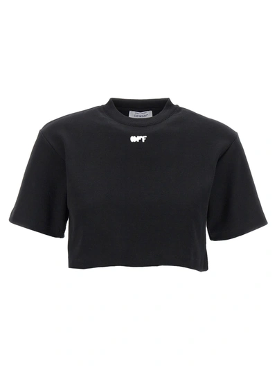 Shop Off-white Off Stamp T-shirt Black