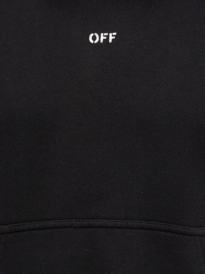Shop Off-white Off Stamp Skate Sweatshirt Black