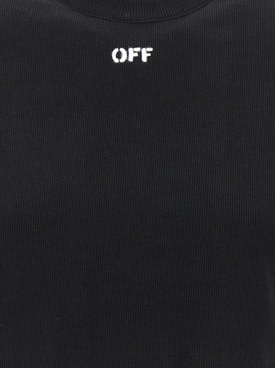 Shop Off-white Off Stamp T-shirt Black