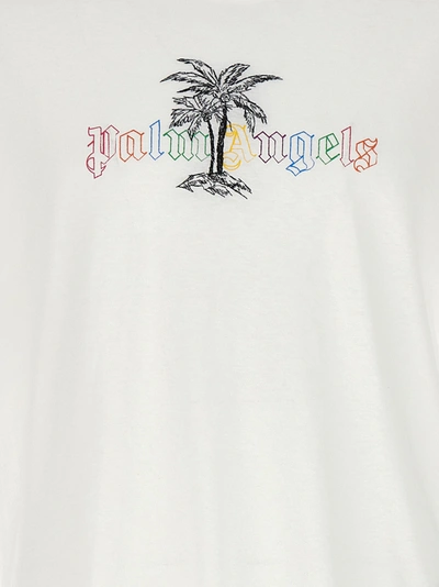 Shop Palm Angels T-shirt White