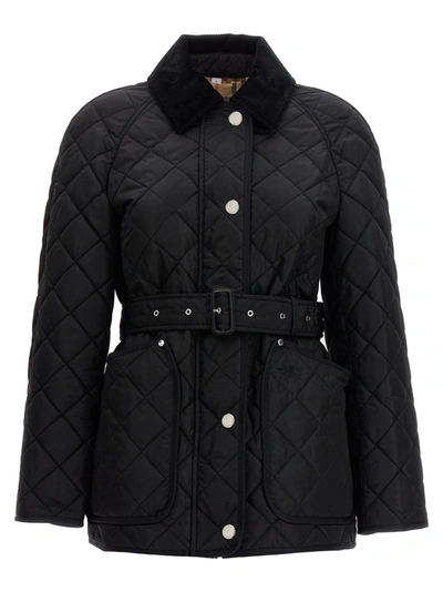 Shop Burberry Penston Coats, Trench Coats Black