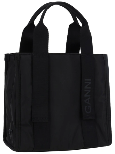 Shop Ganni Recycled Tech Tote Bag