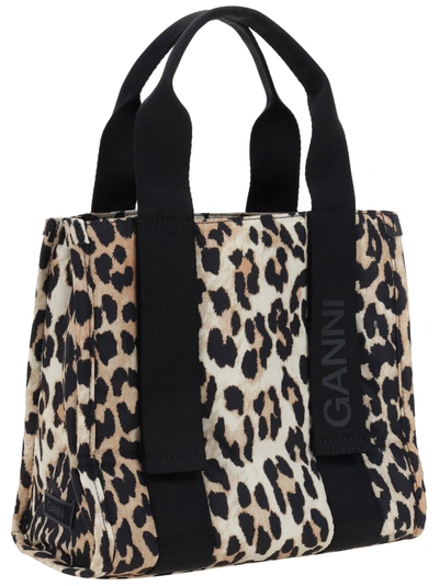 Shop Ganni Recycled Tech Tote Bag