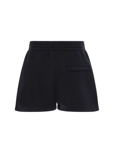 Shop Alexander Wang Essential Terry Shorts With Logo