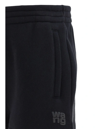 Shop Alexander Wang Essential Terry Shorts With Logo