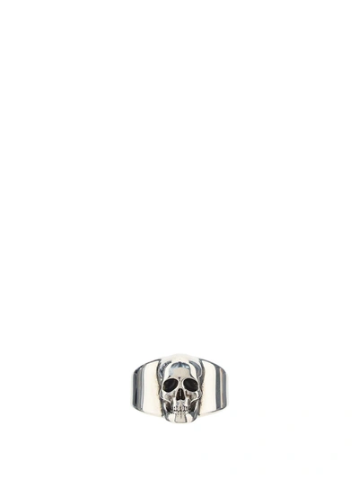 Shop Alexander Mcqueen Skull Ring