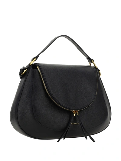 Coccinelle Sole Shoulder Bag In Noir | ModeSens