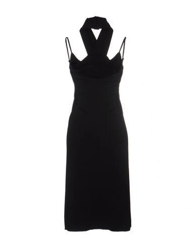 Shop Alexander Wang Knee-length Dress In Black