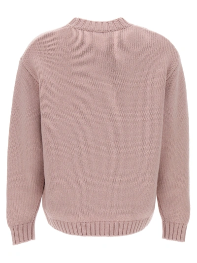 Shop Kenzo Tricolor  Paris Sweater, Cardigans Pink