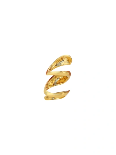 Shop Alexander Mcqueen Twisted Ring