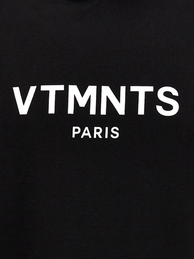 Shop Vtmnts Vtmns Logo Sweatshirt Black