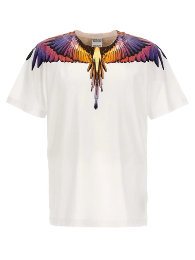 Shop Marcelo Burlon County Of Milan Wings T-shirt White