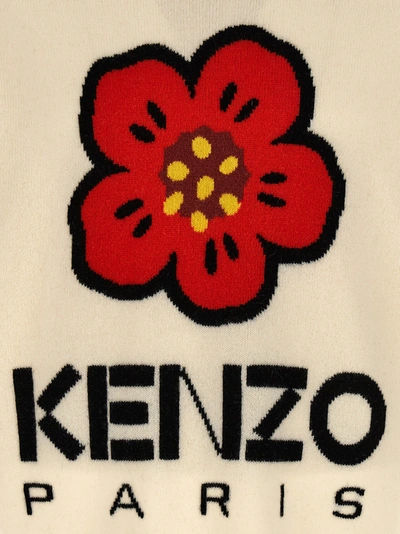 Shop Kenzo Boke Flower Sweater, Cardigans White
