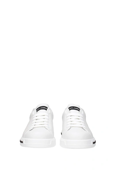 Shop Dolce & Gabbana Dolce&gabbana Sneakers Leather White