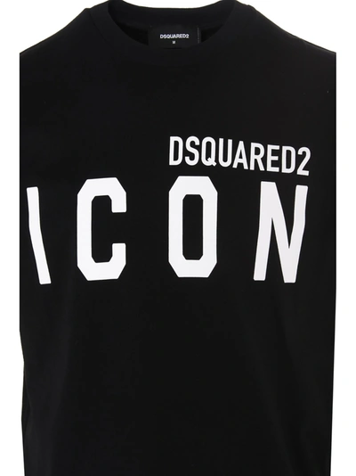 Shop Dsquared2 Icon T-shirt White/black