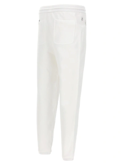 Shop Moncler Genius X Fragment Joggers Pants In White