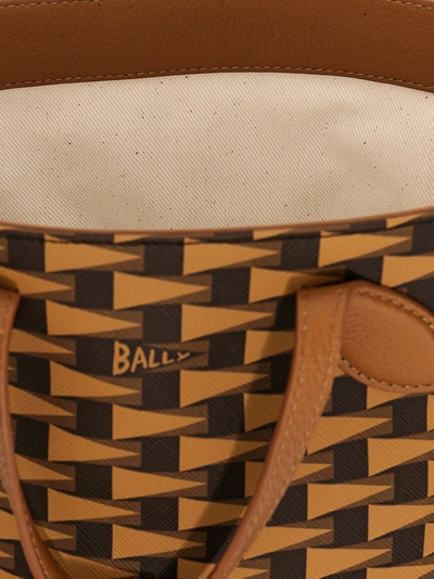 Shop Bally Pennant Hand Bags Brown
