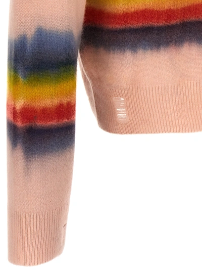 Shop Amiri Rainbow Tie Dye Sweater, Cardigans Multicolor