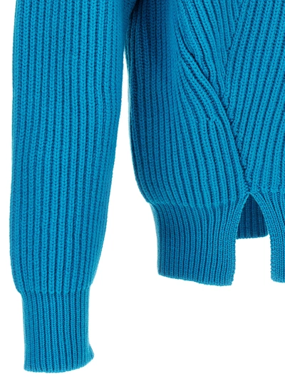 Shop Jil Sander Wool Sweater Sweater, Cardigans Light Blue
