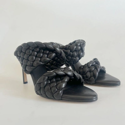 Pre-owned Bottega Veneta Bv Curve Sandals, 37.5