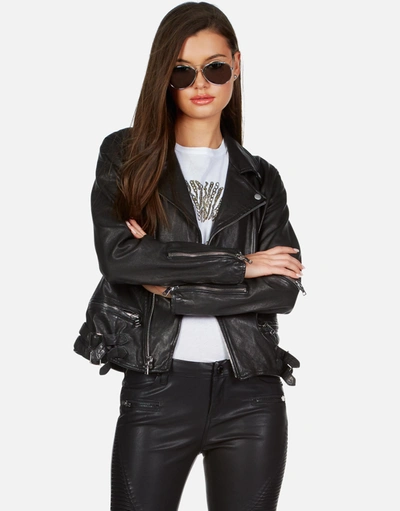 Lauren Moshi X Posey X Gold Chain Kiss In Black