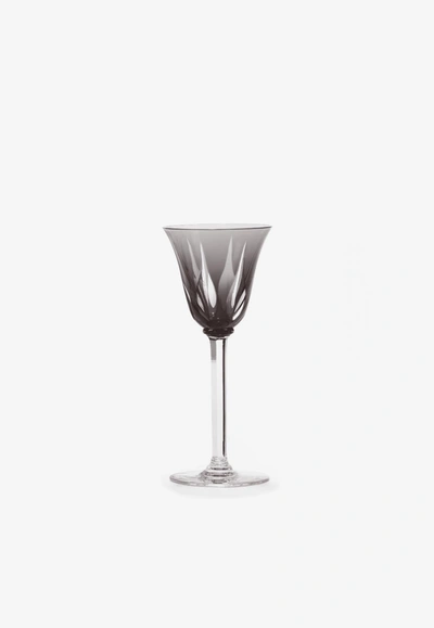 Shop Saint Louis Cerdagne Hock Glass In Gray