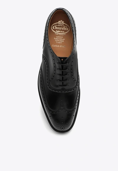 Shop Church's Chetwynd Calf Leather Brogues Shoes In Black