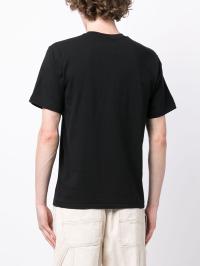 Shop A Bathing Ape Busy Works Cotton T-shirt In Black