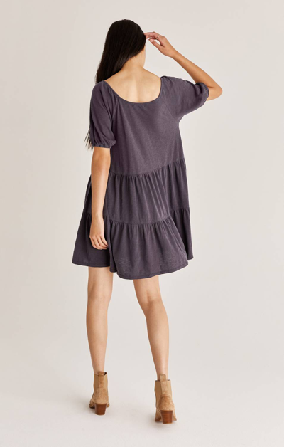 Shop Z Supply Swifton Oversized Dress In Midnight Grey