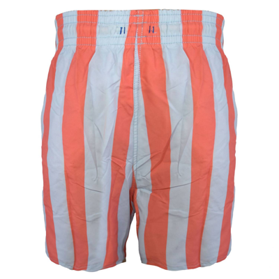 Solid & Striped Men The Classic Drawstrings Swim Shorts Trunks In Coral Ash Blue In Multi
