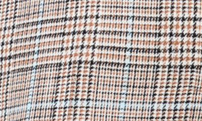 Shop Akris Punto Mikko Glen Plaid Wool Stretch Tricotine Pants In 039 Beige-multicolor