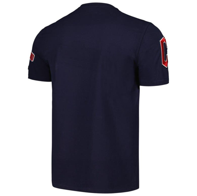 Cleveland Indians Pro Standard Red, White & Blue T-Shirt - White