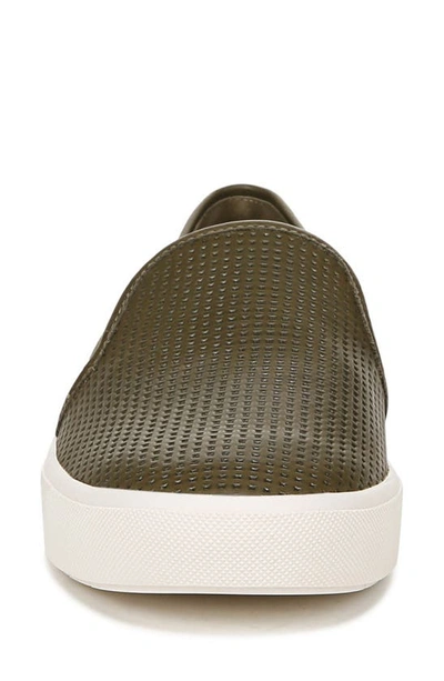 Shop Vince Blair Slip-on Sneaker In Antique Olive