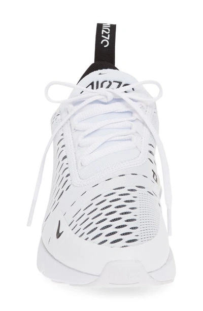 Shop Nike Air Max 270 Sneaker In White/ Black/ White