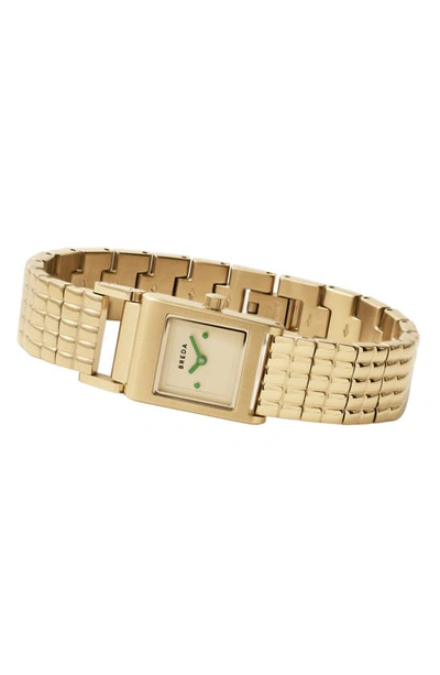 Breda Revel Bracelet Watch, 18mm In Gold