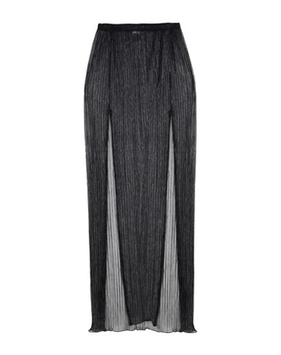 Shop Cotazur Woman Cover-up Black Size L Polyester