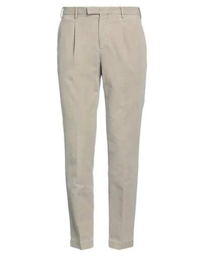 Shop Pt Torino Man Pants Light Brown Size 30 Cotton, Lyocell, Elastane In Beige