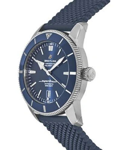 Pre-owned Breitling Superocean Heritage Automatic 46 Blue Men's Watch Ab2020161c1s1