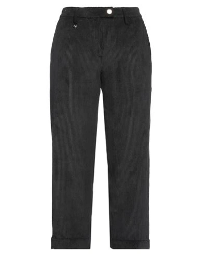 Shop Re-hash Re_hash Woman Pants Steel Grey Size 28 Polyester, Polyamide