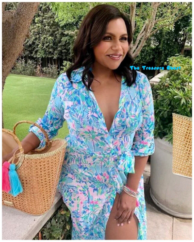 Pre-owned Lilly Pulitzer Kalina Midi Shirtdress Cabana Cocktail ? Size 8 In Multicolor