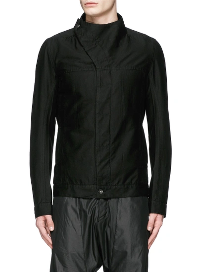 Rick Owens Drkshdw 'slave' Cotton Cavalry Twill Jacket