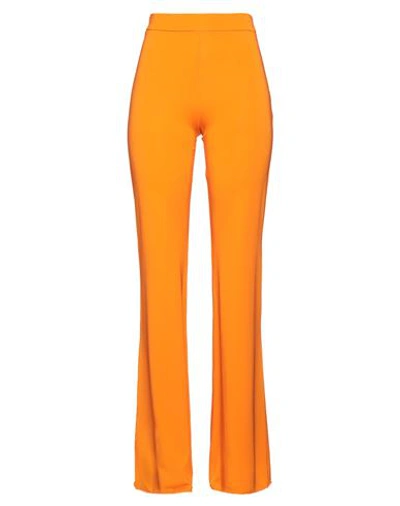 The Andamane Woman Pants Orange Size 6 Viscose, Elastane In Orange