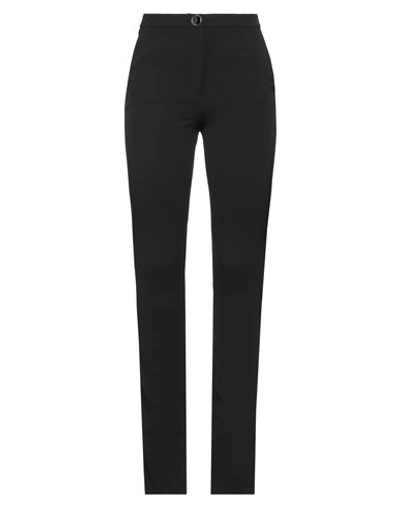 Shop Anna Molinari Woman Pants Black Size 2 Polyester, Elastane