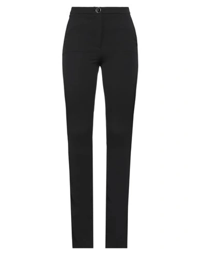 Anna Molinari Woman Pants Black Size 10 Polyester In Black