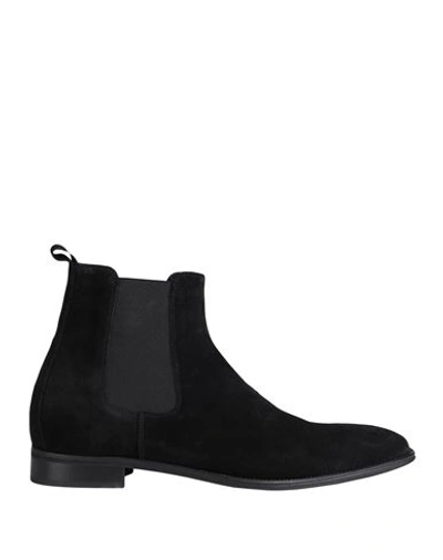 Shop Artigiani Aurelio Giocondi Man Ankle Boots Black Size 12 Soft Leather