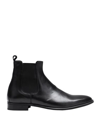 Shop Artigiani Aurelio Giocondi Man Ankle Boots Black Size 7 Soft Leather