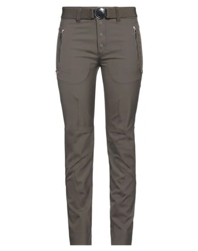 High Woman Pants Military Green Size 2 Polyamide, Elastane In Green