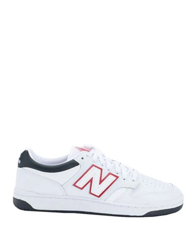 Shop New Balance 480 Man Sneakers White Size 11.5 Soft Leather