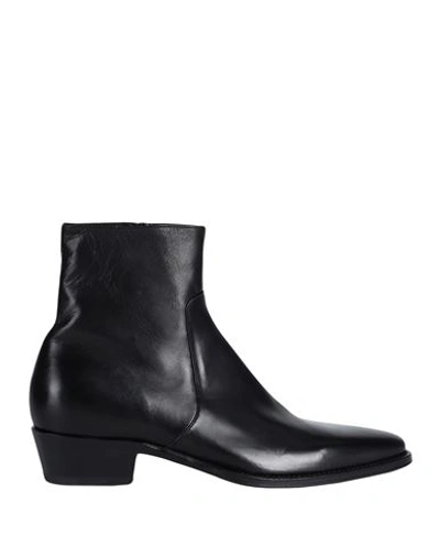 Shop Damy Man Ankle Boots Black Size 10 Soft Leather